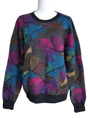 Boston Traders Vintage Limited Edition Hand Knitted Wool Sweater